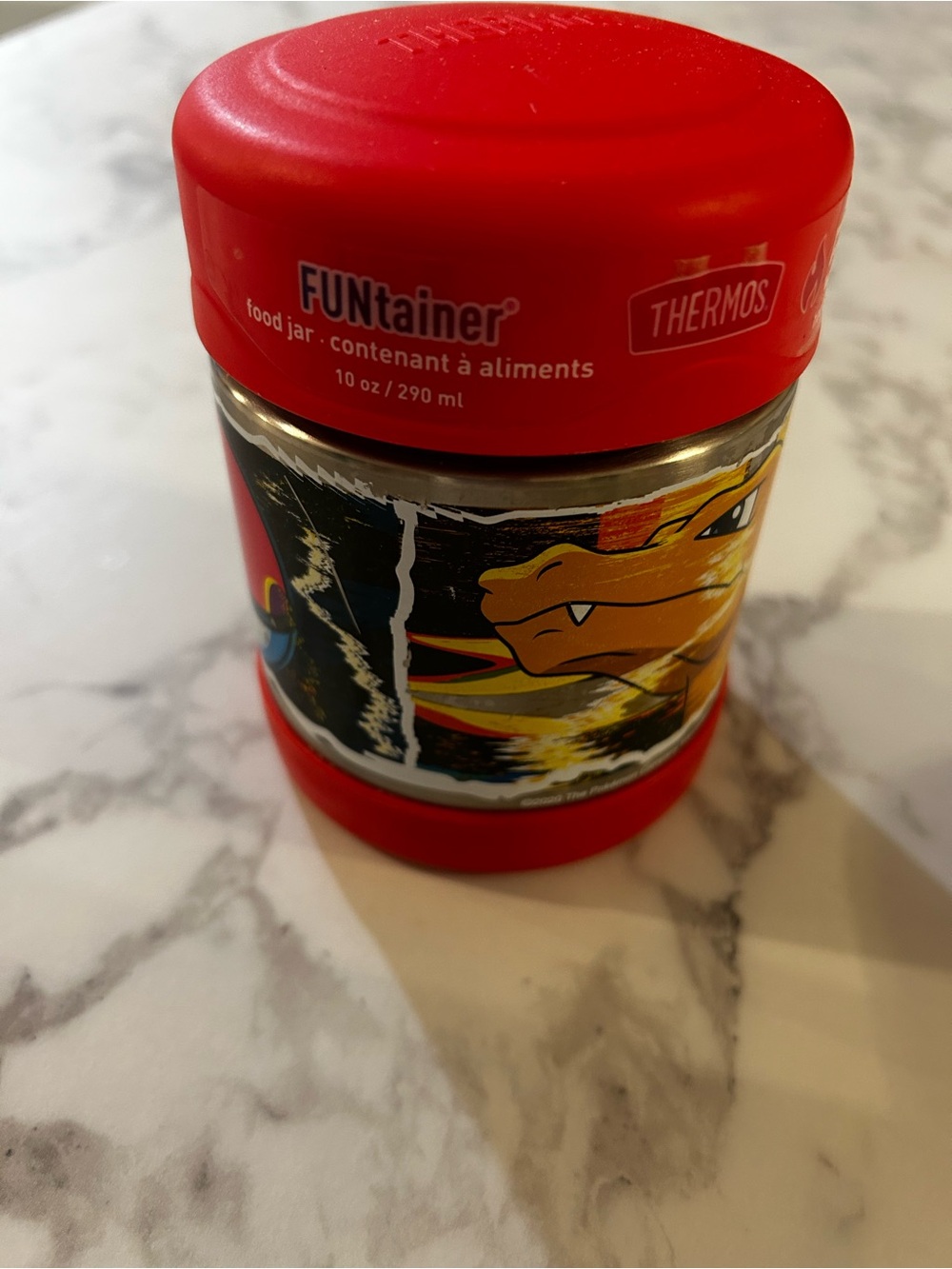Thermos red FUNtainer Pokemon Food Jar